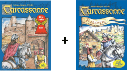 Carcassonne + rozšíření Carcassonne + rozšíření